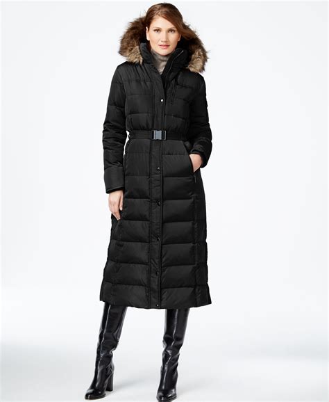 michael kors long women's coat|Michael Kors long coats women.